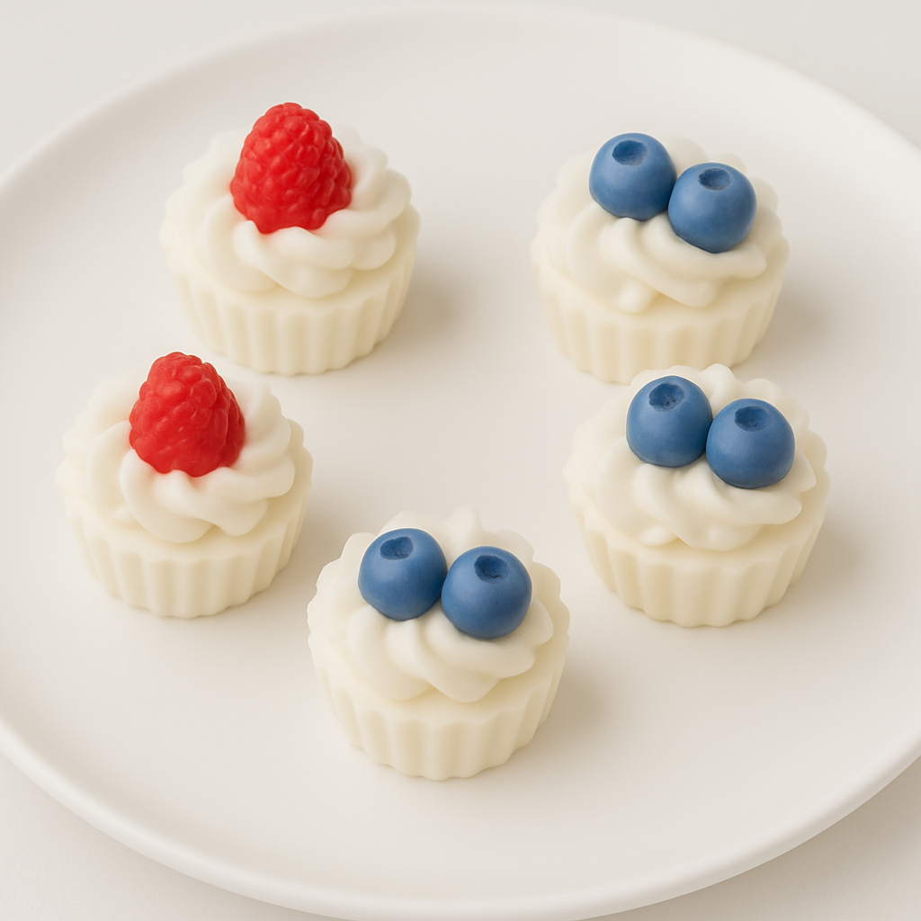 Frosted Berry Bites