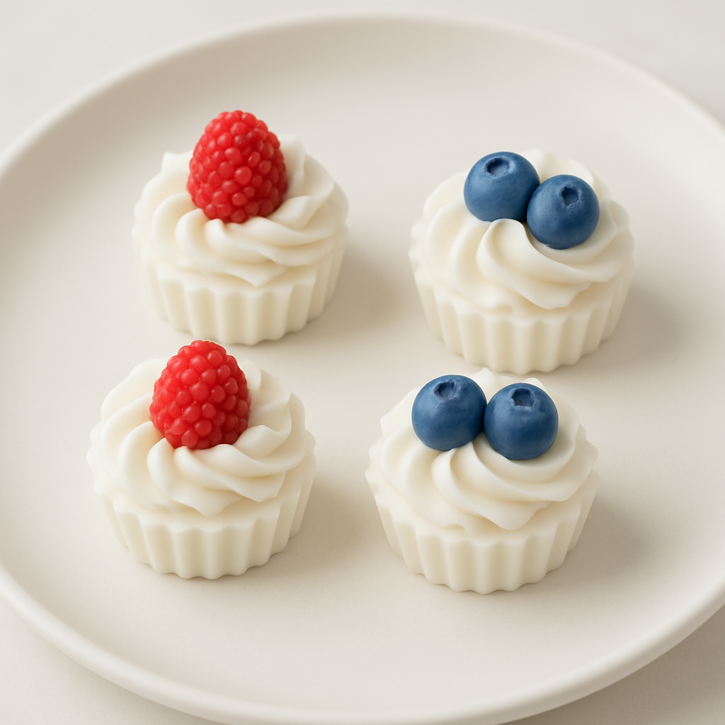 Frosted Berry Bites